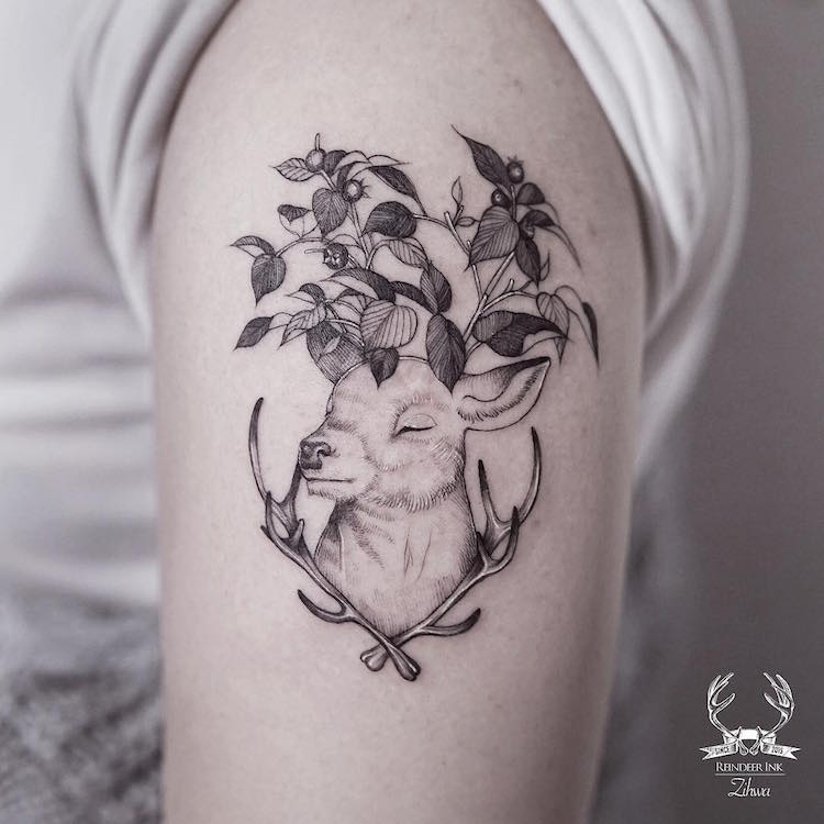 Delicate Tattoos Nature Tattoos by Le jardin de Zihwa