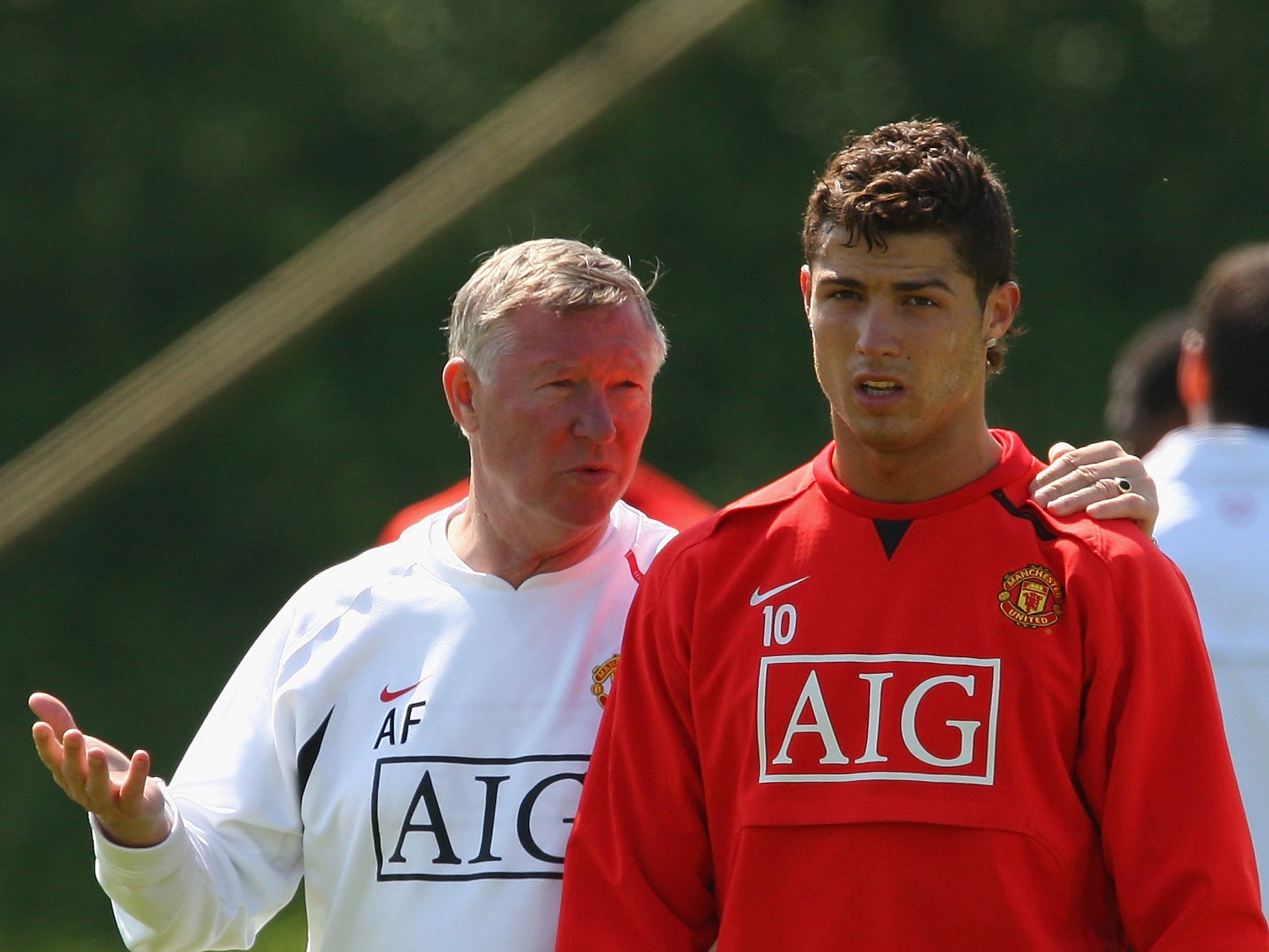 Cristiano Ronaldo sends message to Sir Alex Ferguson after completing Manchester United move | The Independent