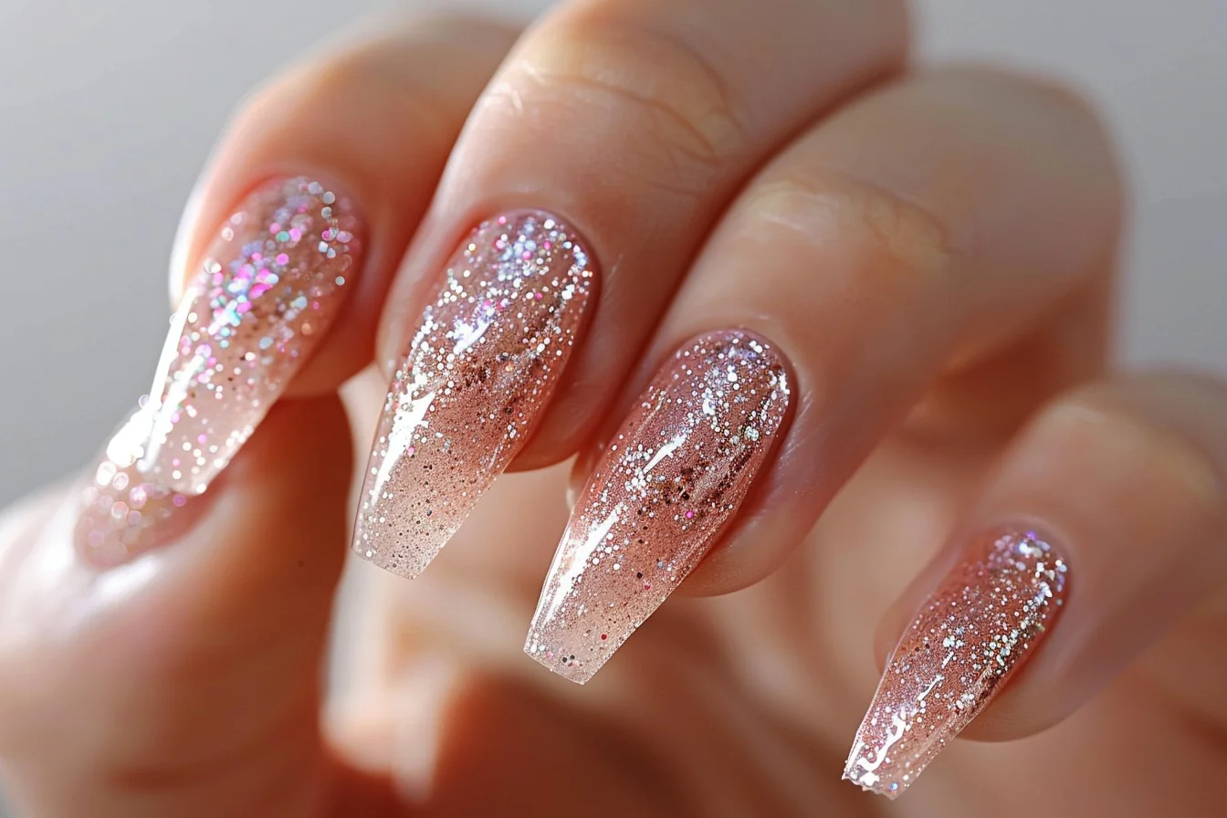 24 Pretty Rose Gold Nail Designs That Sparkle And Shine