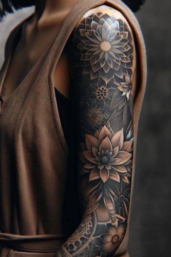 Floral Sleeve Tattoos for Women 2024: Discover Unique and Colorful Designs for Your Next Tattoo