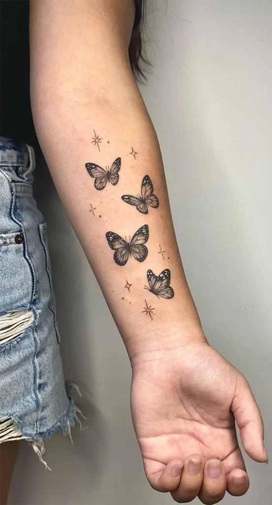 butterfies tattoo ideas