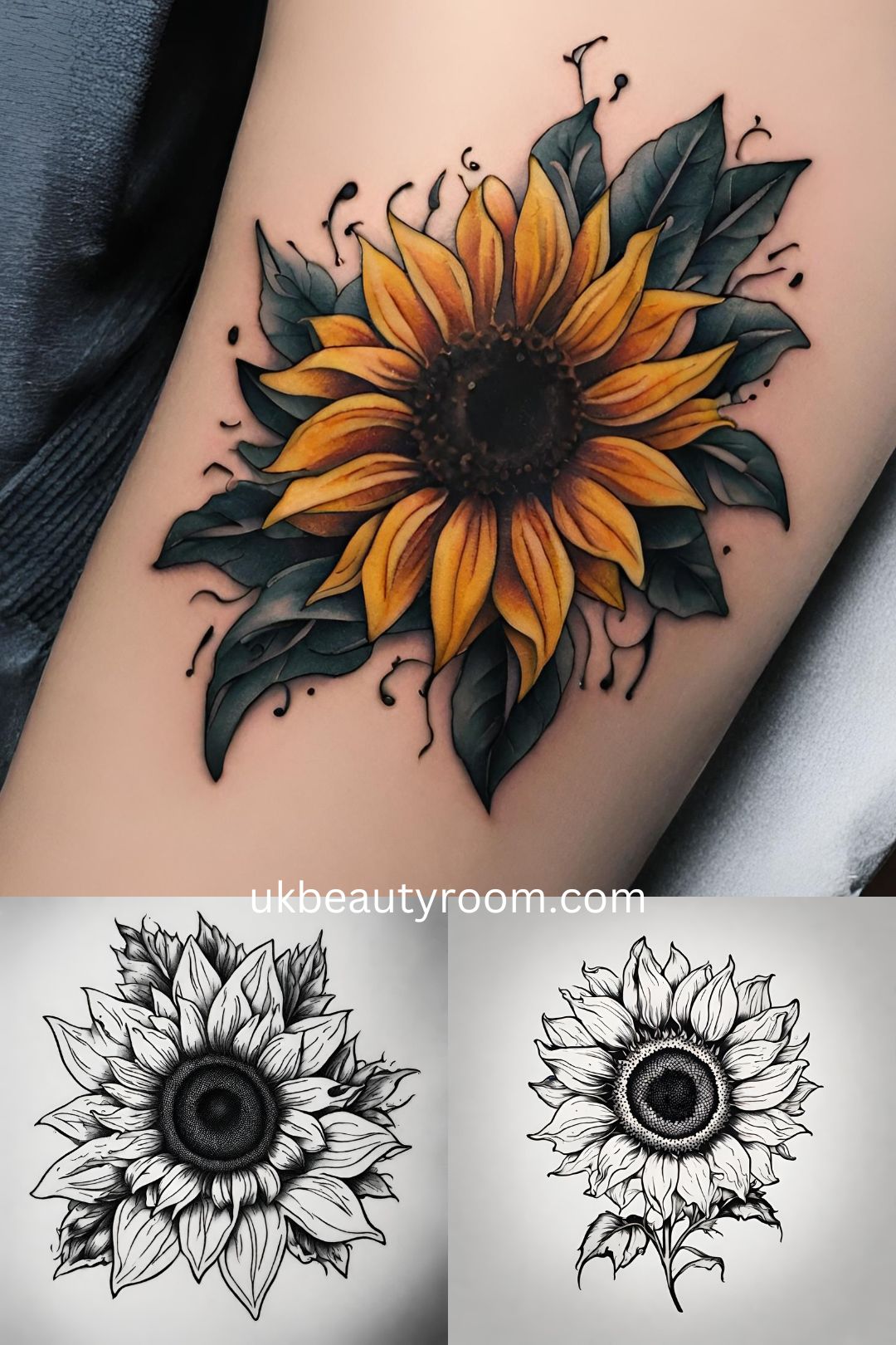 Sunflower Tattoos