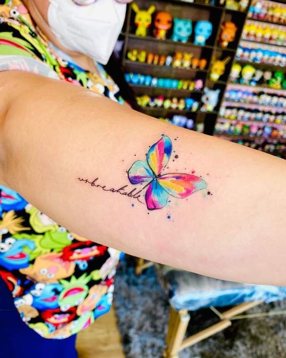 Explore 25 Unique Watercolor Butterfly Tattoo Ideas for 2024: Stunning Designs for Women &#8211; Arm, Back, and Hand Styles