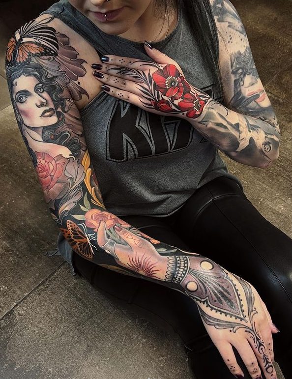 Unleashing the Creative Genius of Tattoo Artist Kat Abdy: Mastering Intricate and Imaginative Designs