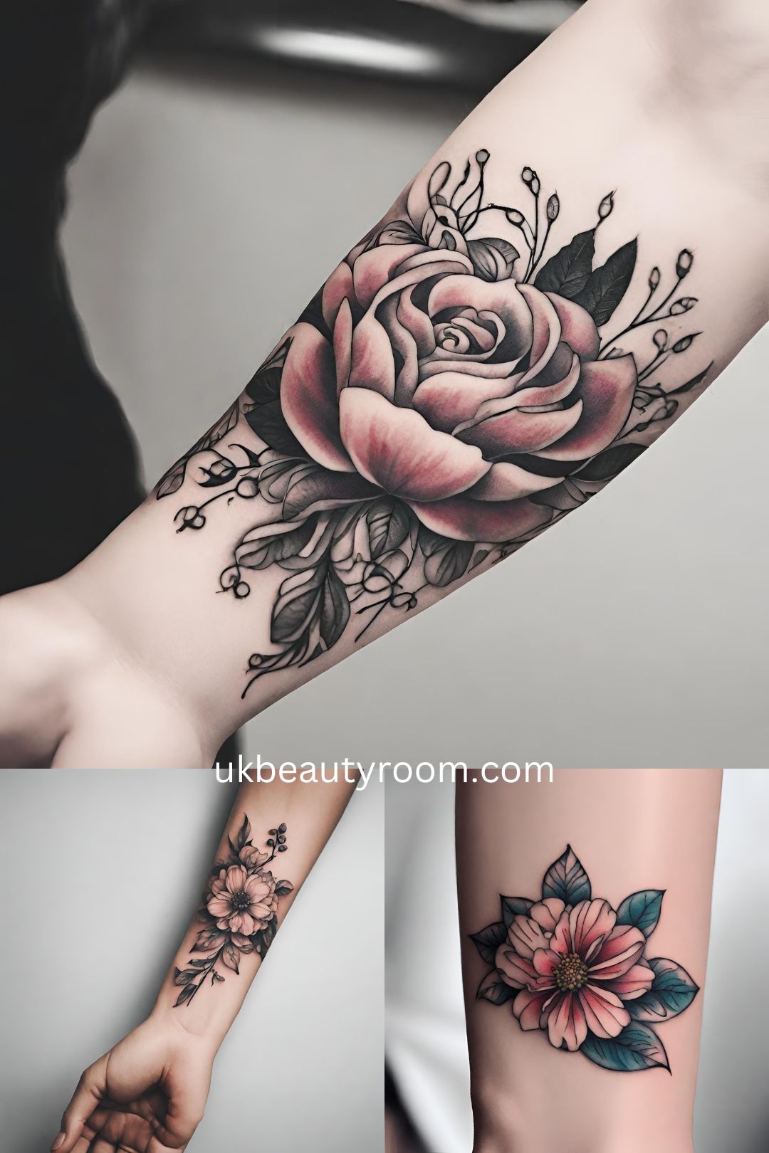 Flower Wrist Tattoos