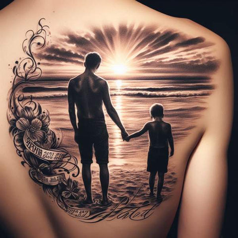 83 Heartwarming Father And Son Tattoo Ideas To Showcase Your Love – Tattoo  Inspired Apparel